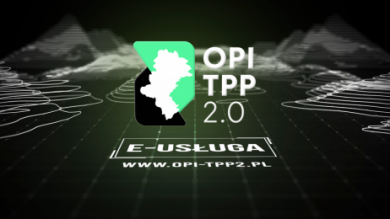Grafika z logotypami projektu OPI TPP 