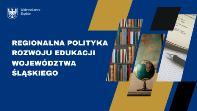 Logotyp Polityki Edukacji Województwa Śląskiego 